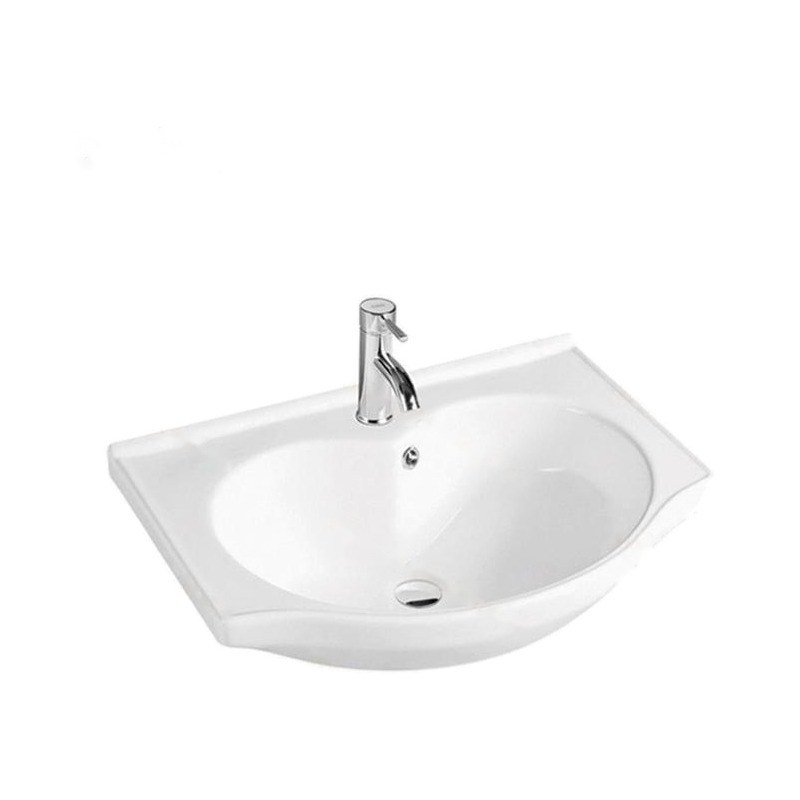 LT-721 white countertop-basins