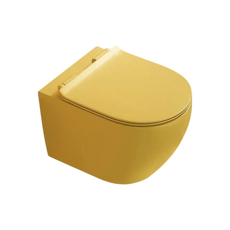 LT-401WA-M-Y gold wall-hung-toilets