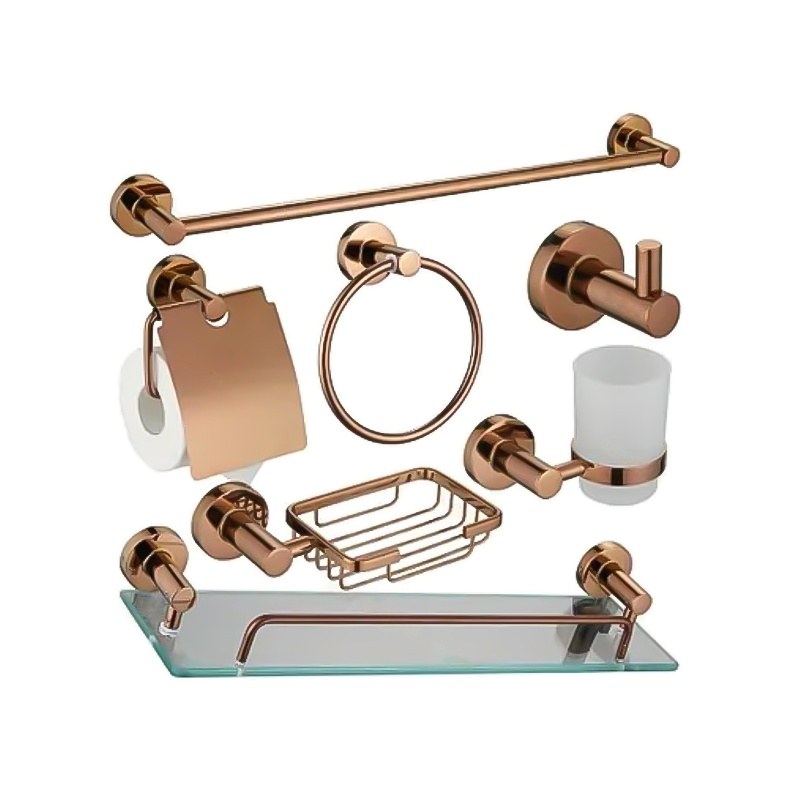 LT-ZS7700-7A-R bathroom hardware set, towel bar, bath accessory