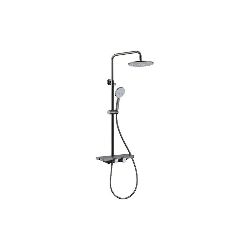 LT-10104-BRA-YTLYHS shower set, shower system, complete shower kit