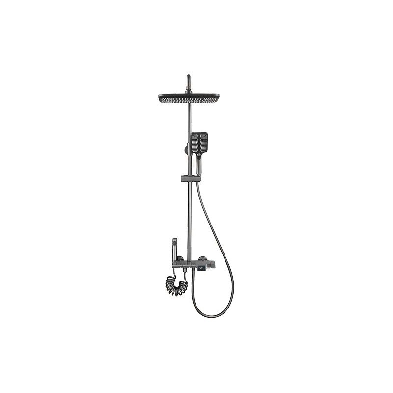 LT-10241-BRA-YTLYHS shower set, shower system, complete shower kit