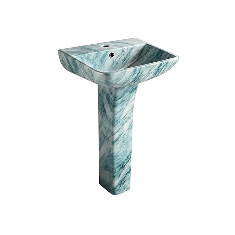 LT-381P-DP-1 patterned pedestal-basins