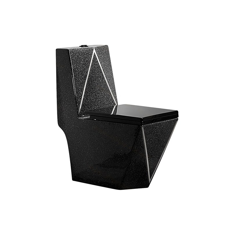 LT-1107-DP-BLS black one-piece-toilets