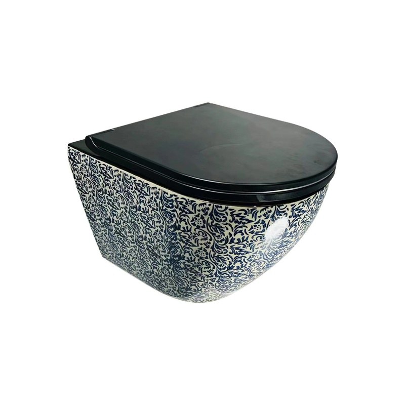 LT-450W-DC-BL3 black wall-hung-toilets