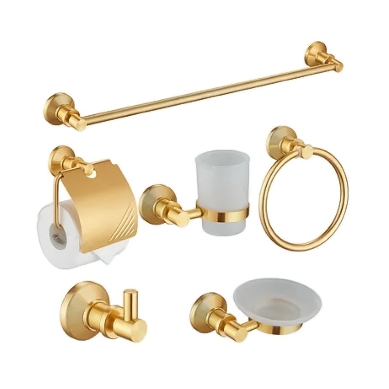 LT-AL8500-6B-G bathroom hardware set, towel bar, bath accessory