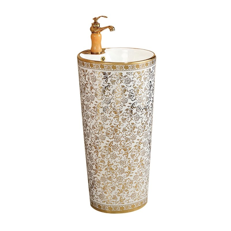 LT-321-GID-CT-10 colored pedestal-basins