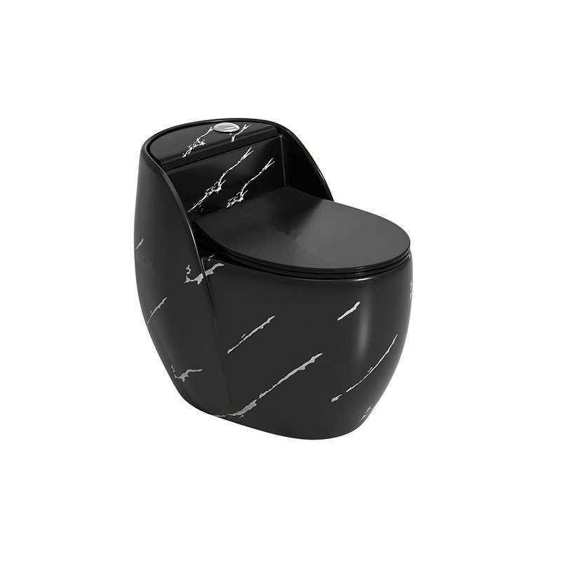 LT-1353-DP-BL black one-piece-toilets