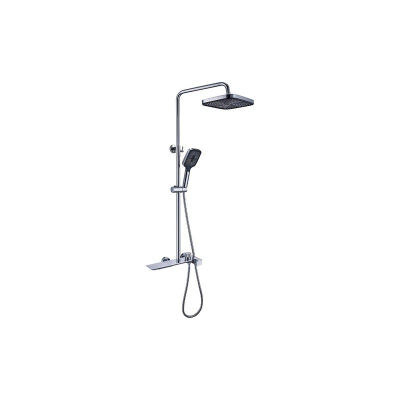 LT-10027-BRA-YTLYHS shower set, shower system, complete shower kit