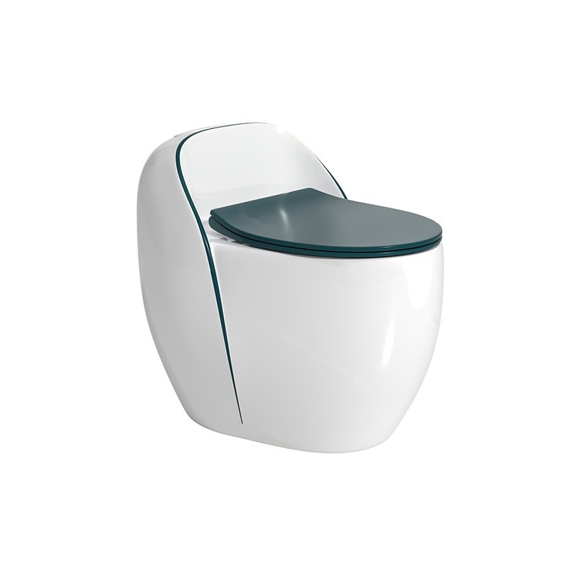 LT-1358-CG-BGW colored one-piece-toilets