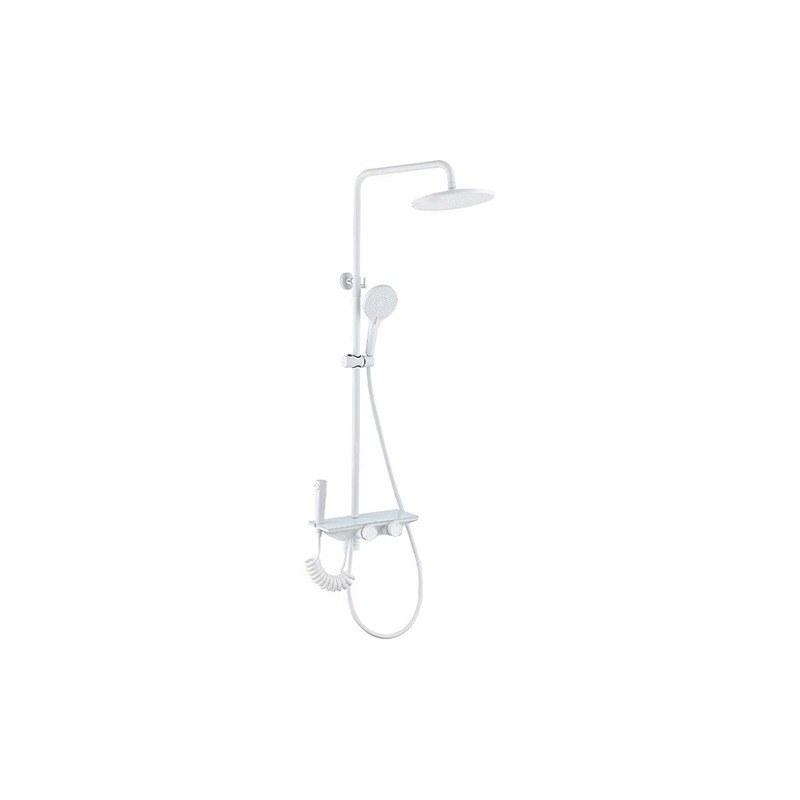 LT-10086-BRA-YTLYHS shower set, shower system, complete shower kit