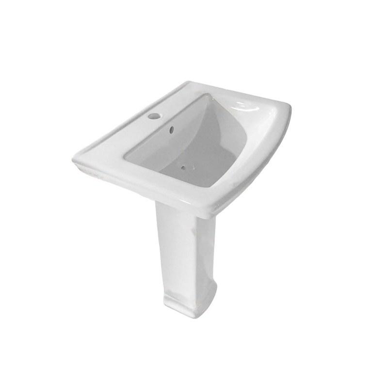 LT-382P white pedestal-basins