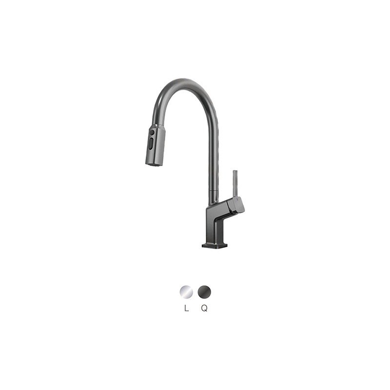 LT-10059-BRA-TCCLSSCLRLT kitchen faucet, kitchen mixer tap, sink faucet