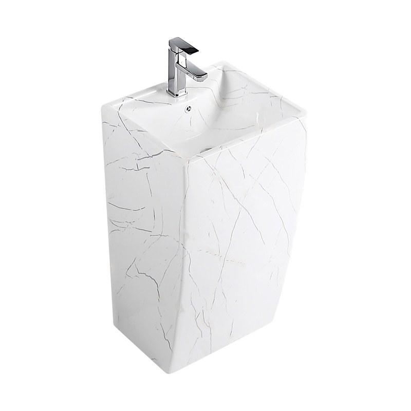 LT-314-DP-CT-16 white pedestal-basins