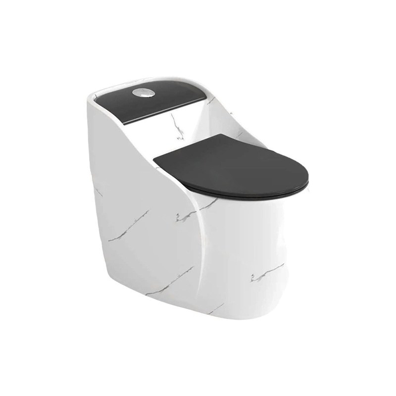 LT-1352-DP-WBL-2 patterned one-piece-toilets