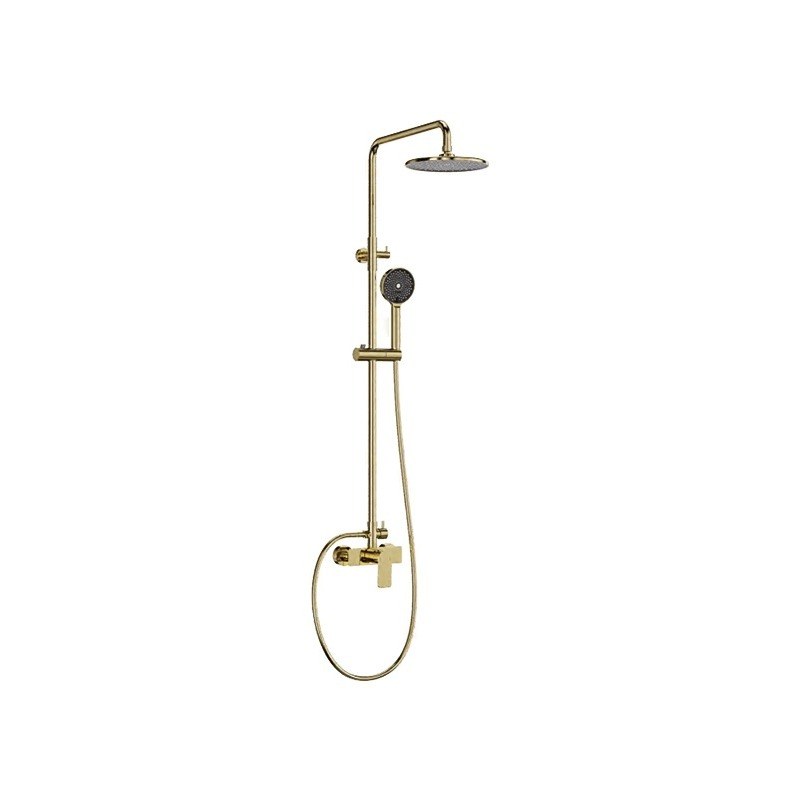LT-10407-BRA-YTLYHS shower set, shower system, complete shower kit