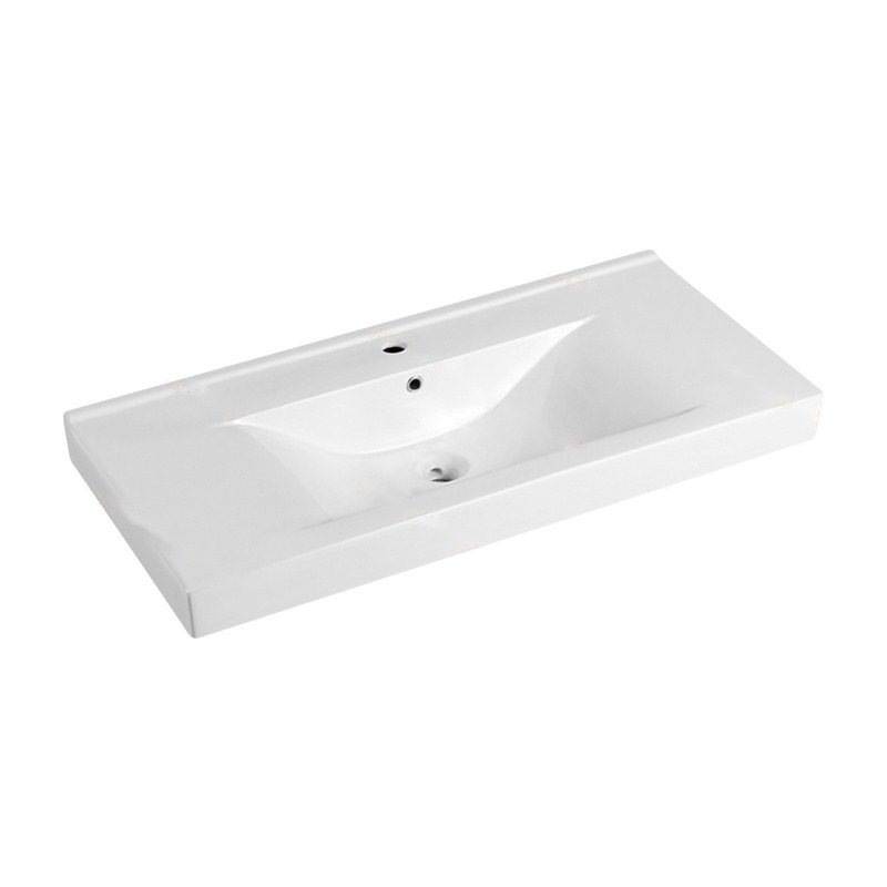 LT-731F white countertop-basins