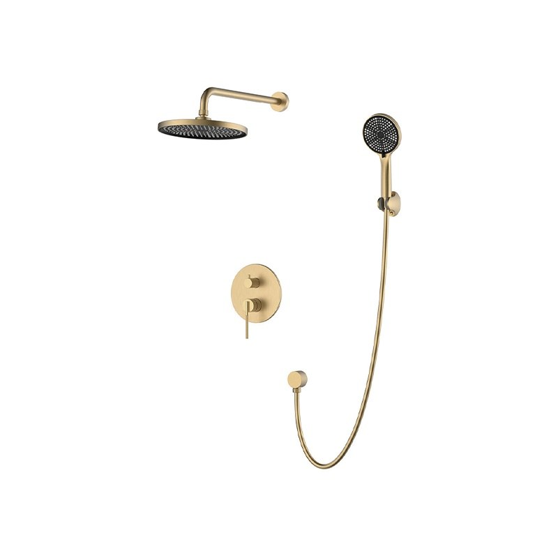 LT-10010-BRA-AZLYHS shower set, shower system, complete shower kit