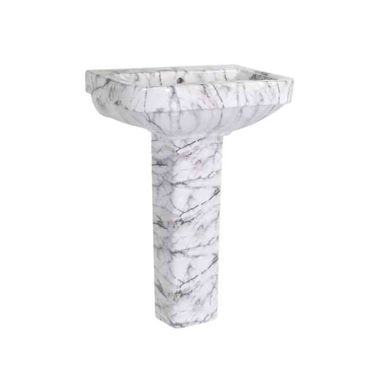 LT-350P-DP-CT1 white pedestal-basins