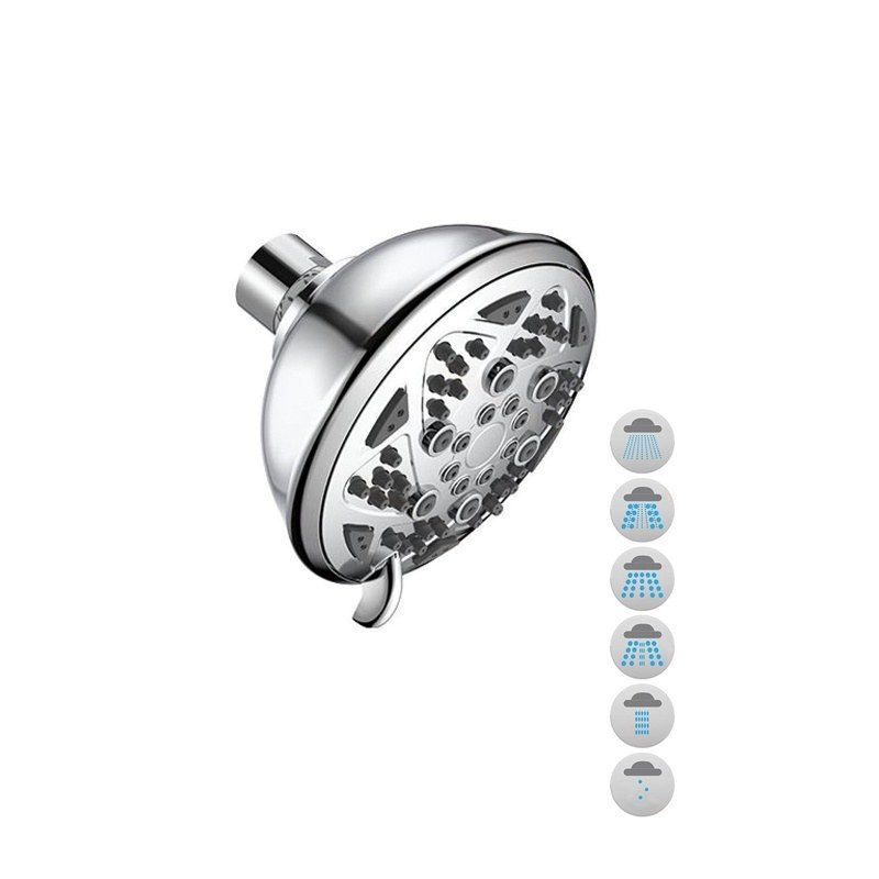 LT-10109-PLA-DP overhead shower, rain shower head, ceiling shower