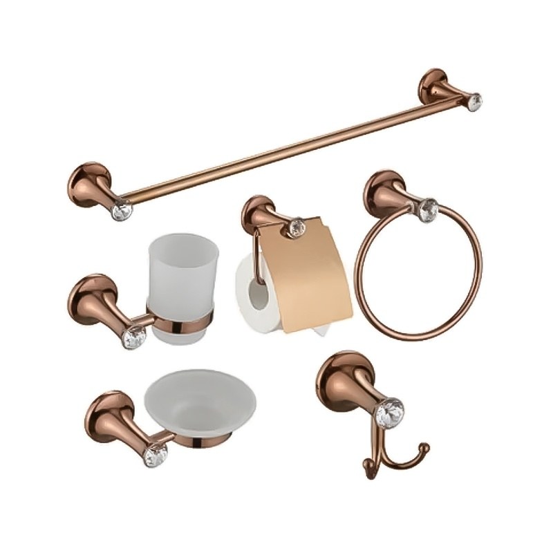 LT-ZS7500-6B-R bathroom hardware set, towel bar, bath accessory