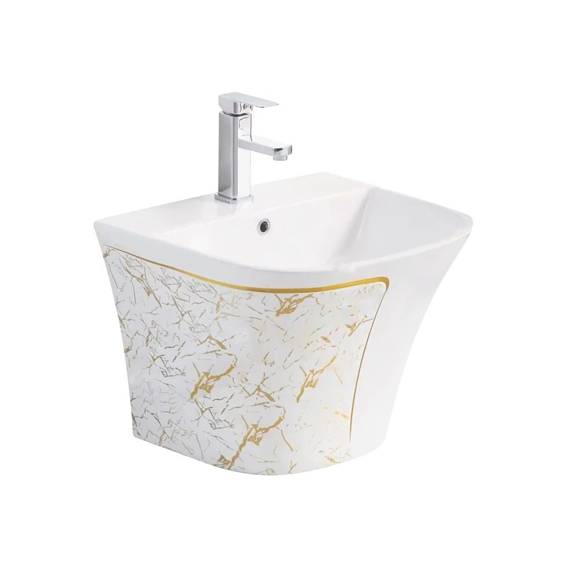LT-587-GID-WG white wall-hung-basins