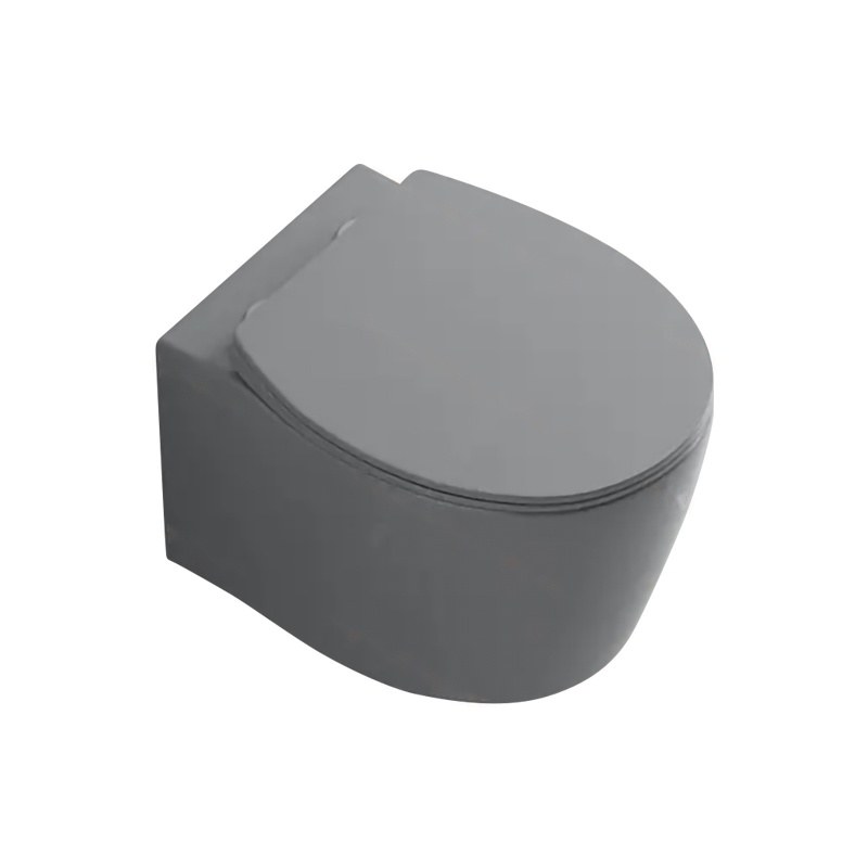 LT-455W-M-LG grey wall-hung-toilets