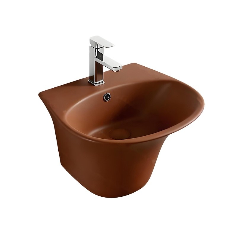 LT-533-M-BR colored wall-hung-basins