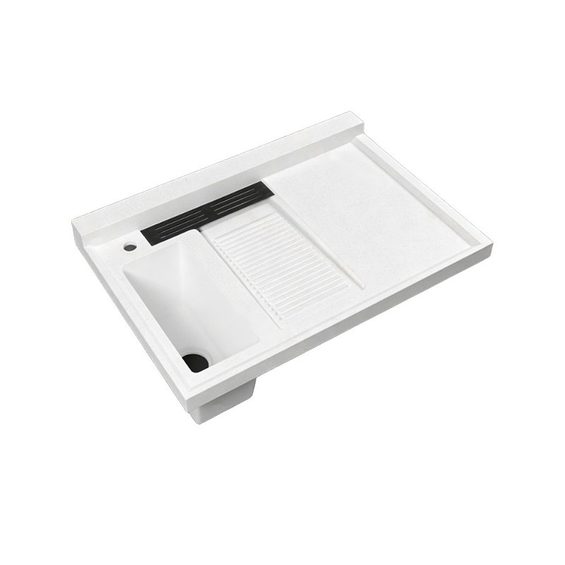 LT-7128 white countertop-basins