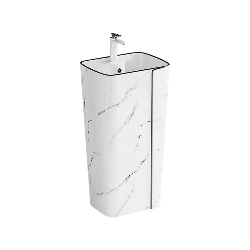 LT-320-DP-WBLL white pedestal-basins