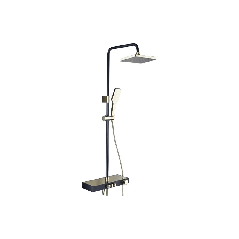 LT-10321-BRA-YTLYHS shower set, shower system, complete shower kit