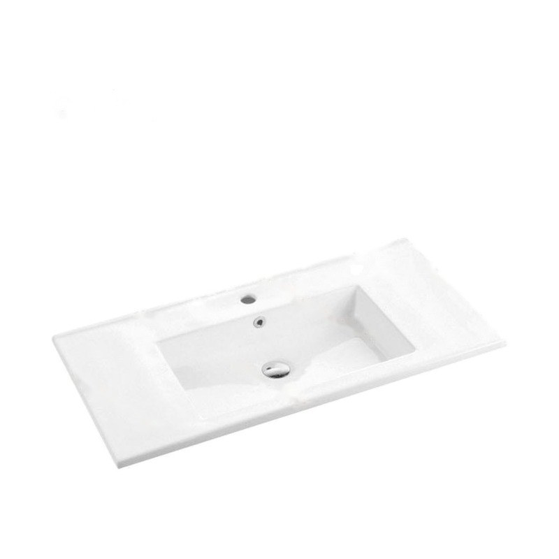 LT-706 white countertop-basins