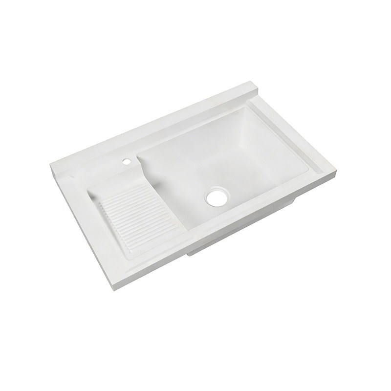 LT-7124 white countertop-basins