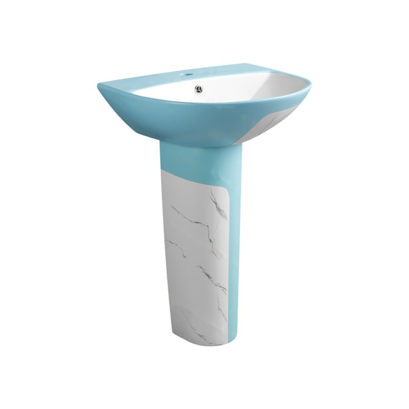LT-362P-DP-WBU colored pedestal-basins