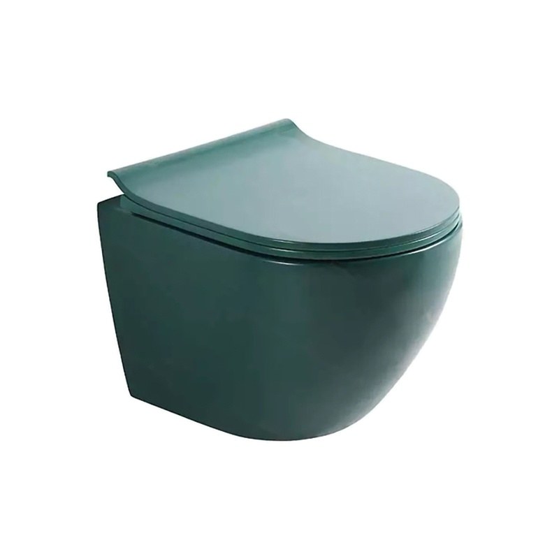 LT-450W-M-BG colored wall-hung-toilets