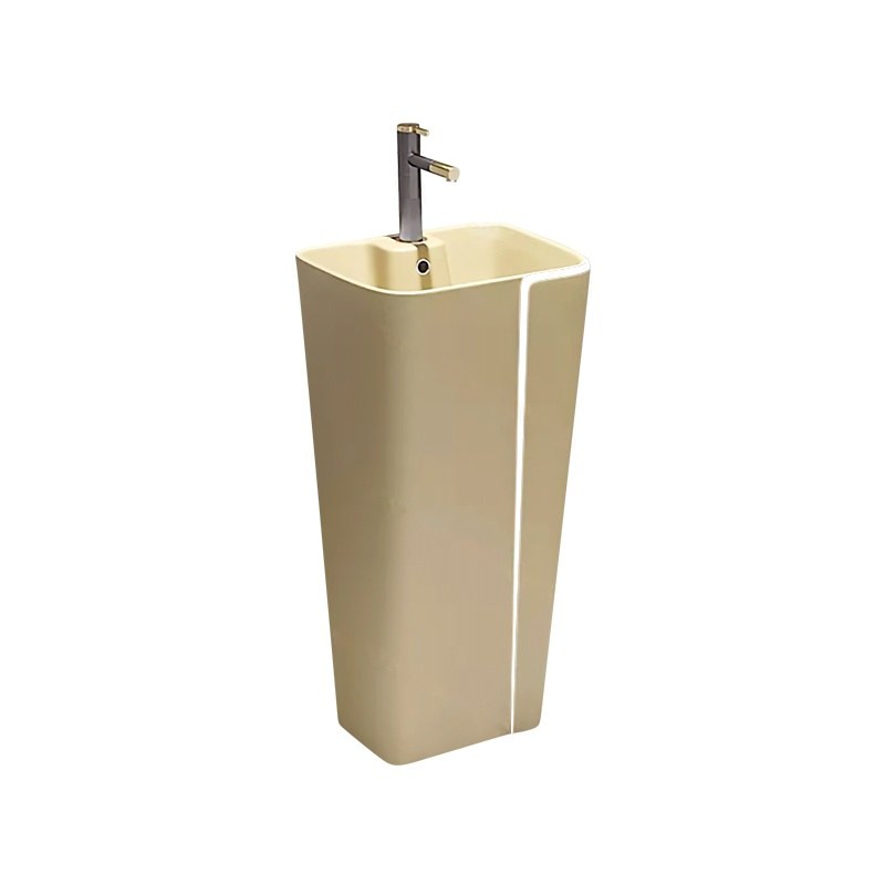 LT-320-M-YWL gold pedestal-basins