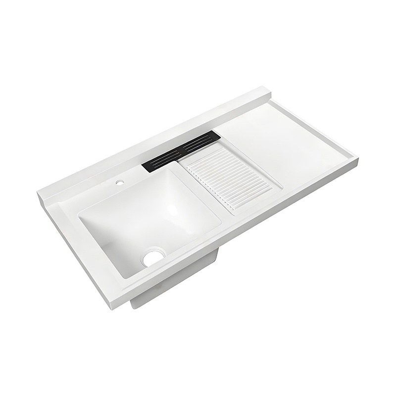 LT-7138-2 white countertop-basins