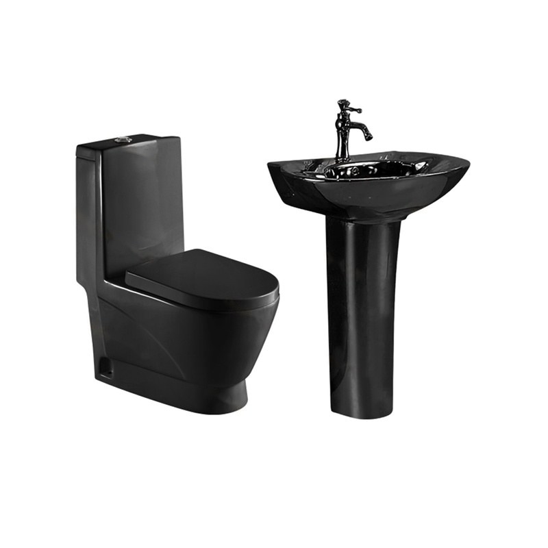 LT-1013-CG-BL----LT-310P-CG-BL white two-piece-toilet-suites
