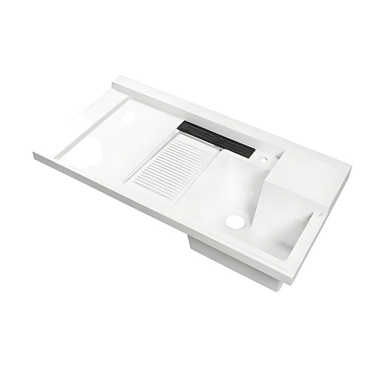 LT-7141 white countertop-basins