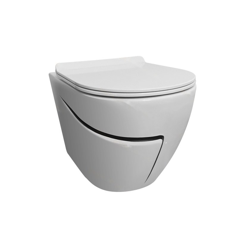 LT-450W-CG-WBL grey wall-hung-toilets