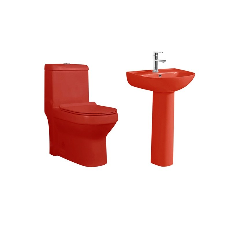 LT-1085-M-R----LT-315P-M-R white two-piece-toilet-suites