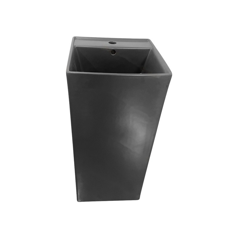 LT-331-M-DG black pedestal-basins