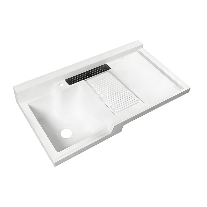 LT-7136-2 white countertop-basins