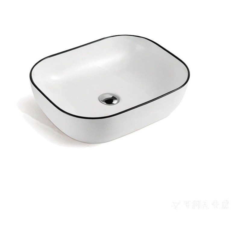 LT-6137-CG-WBL white art-basins