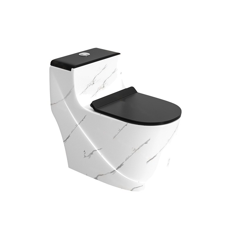 LT-1354-DP-WBL patterned one-piece-toilets
