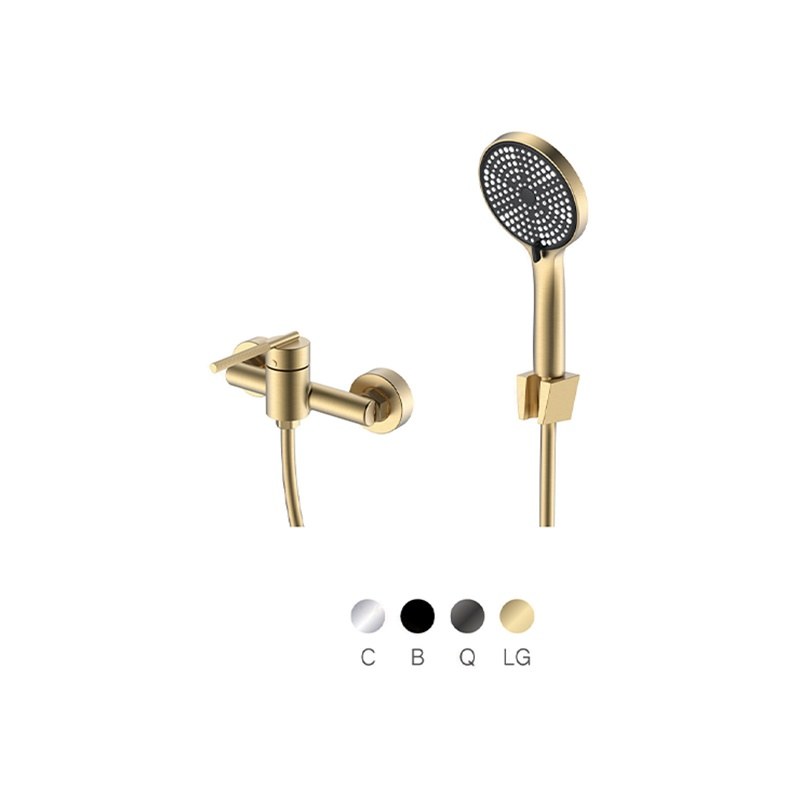 LT-10008-BRA-JYLYHS shower set, shower system, complete shower kit