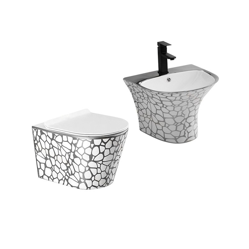 LT-452W-GID-SGW5-----LT-519-GID-CT-19 white wall-hung-toilet-suites