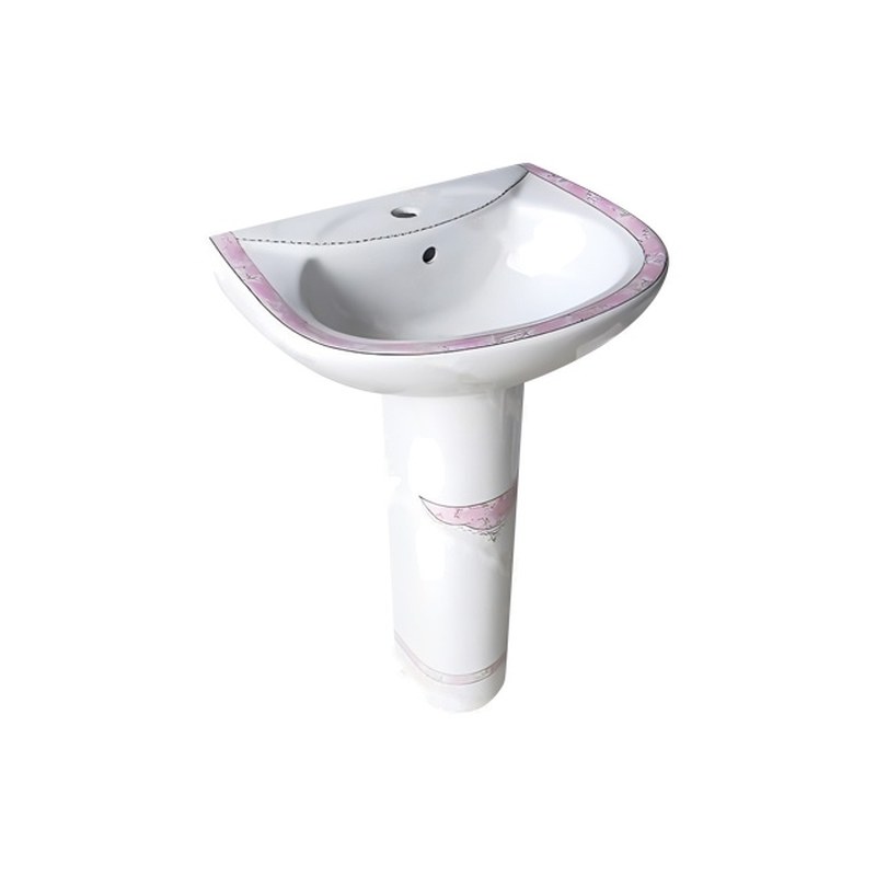 LT-321P-DC-CT3 white pedestal-basins