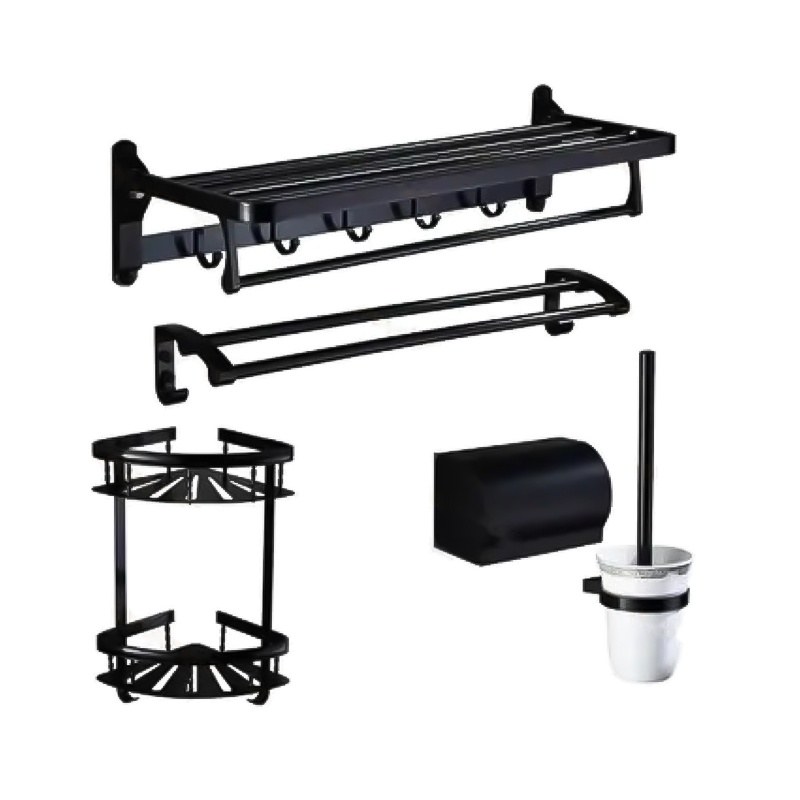 LT-AL1000-5A-B bathroom hardware set, towel bar, bath accessory