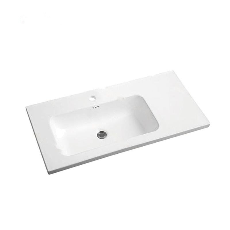 LT-710L white countertop-basins