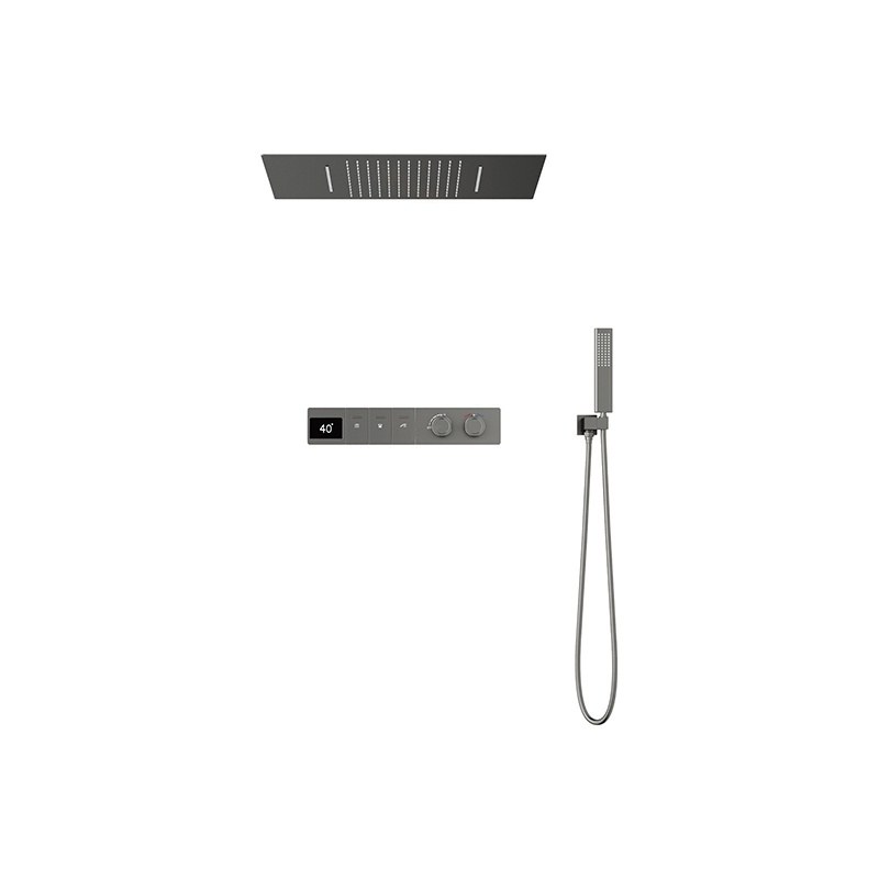 LT-10035-BRA-AZLYHS shower set, shower system, complete shower kit